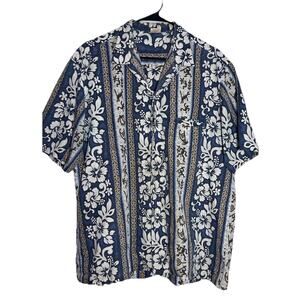 Vintage Royal Creations Aloha Shirt Sz XL Floral Dad Beach Made In Hawaii 90s